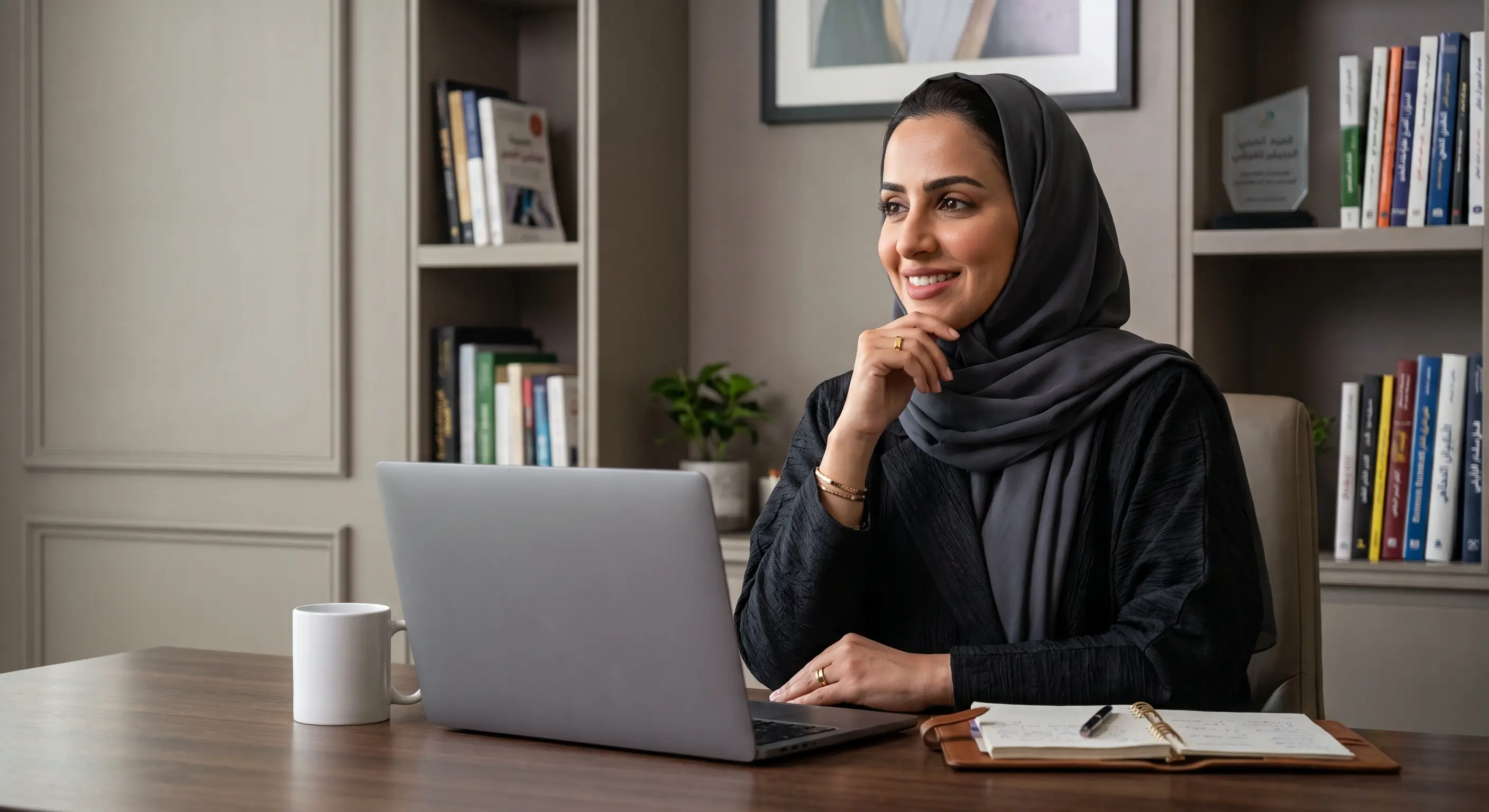 فريق عمل سعودي يدير العمليات بسهولة